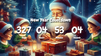 santa claus and elves